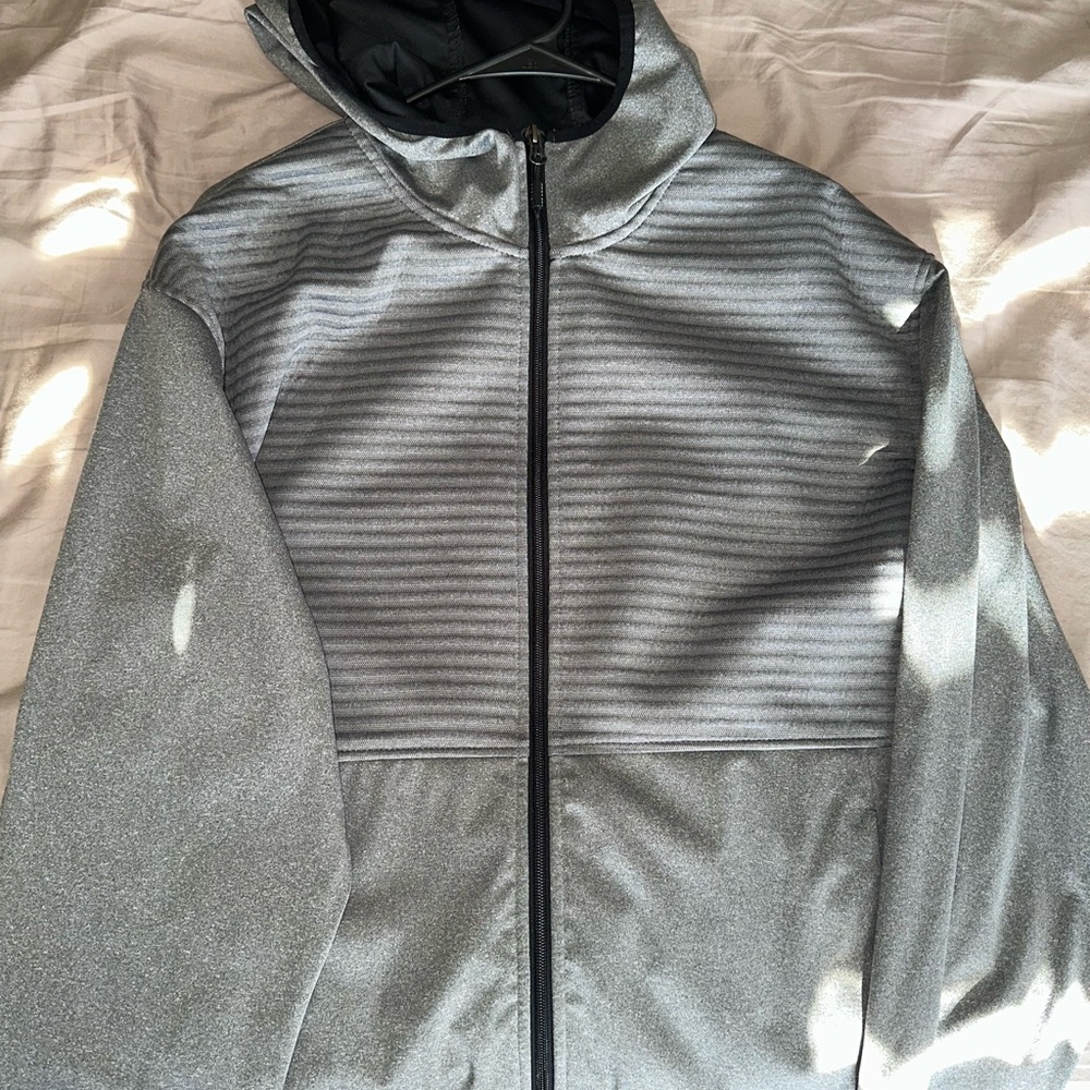 PGA Tour Men's Gray Windbreaker Jacket